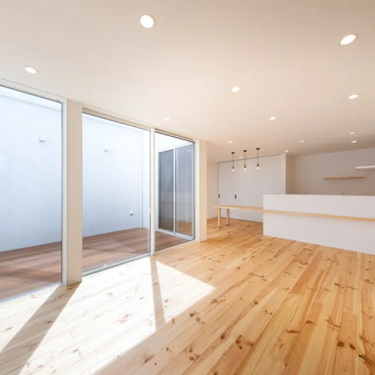 窓が無くても明るい家